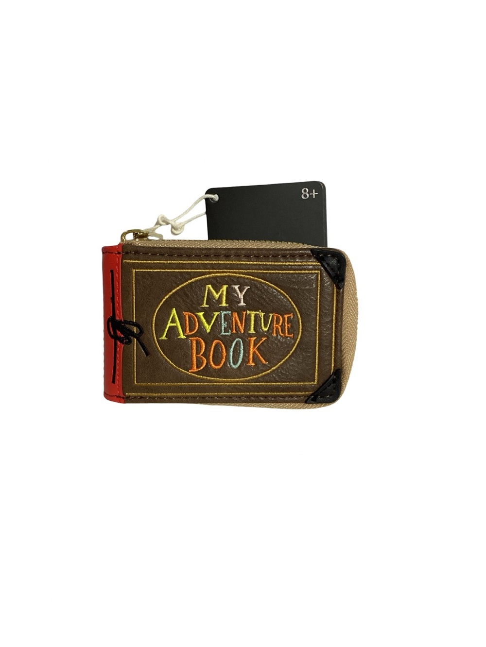 LOUNGEFLY Disney Pixar UP My Adventure Book Card Holder Zip Around Wallet NEW